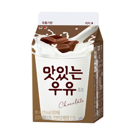 [가정배달] 초코우유(180㎖)