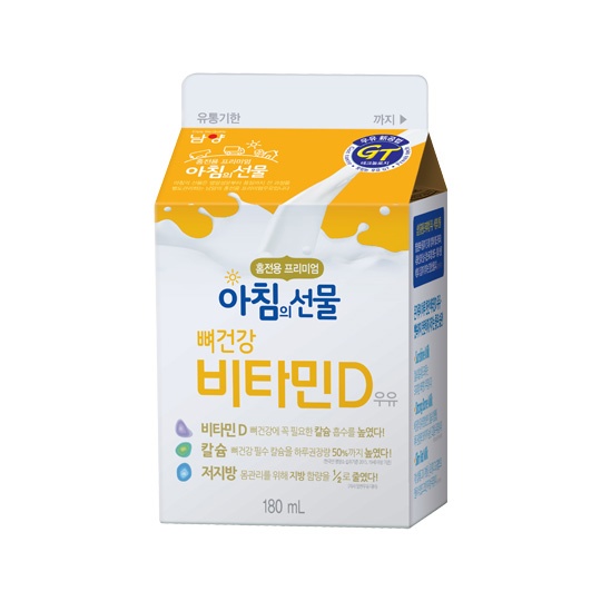 [가정배달] 아침의 선물 뼈건강 비타민D(180mL)