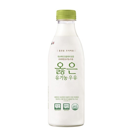 [가정배달] 옳은 유기농 우유(750ml)