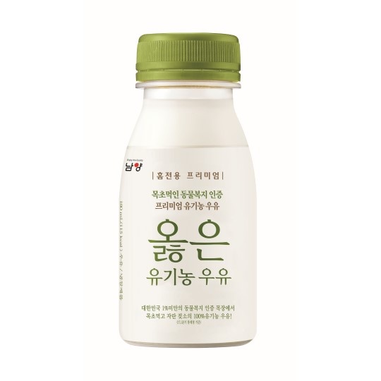 [가정배달] 옳은 유기농 우유(180ml)