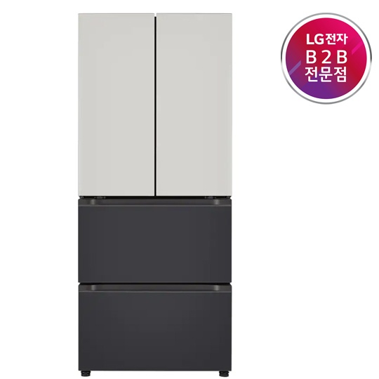 [10월특가] 22년형 LG DIOS 김치톡톡 오브제컬렉션 스탠드 김치냉장고 Z407MGB141