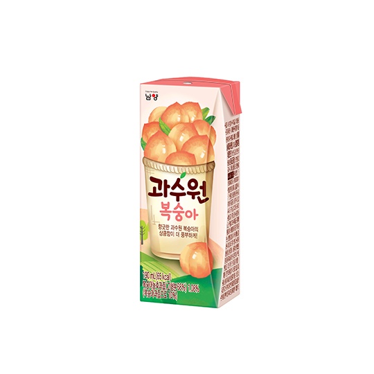 과수원 복숭아 190ml * 24입