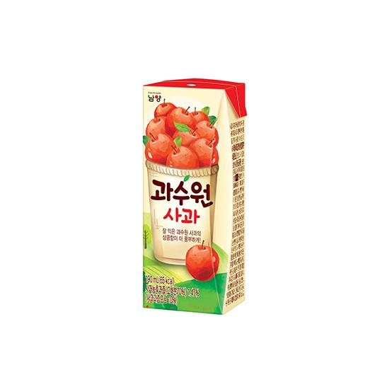 과수원 사과 190ml * 24입