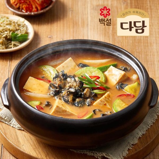 [백설다담] 옛맛 담은 우렁강된장 찌개