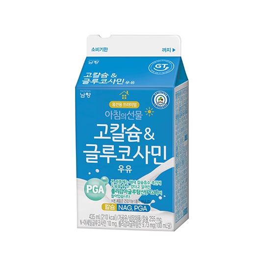 [가정배달] 아침의 선물 고칼슘&글루코사민(435ml)