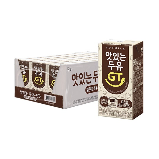 맛있는 두유 검은콩 호두 아몬드 190ml * 24입