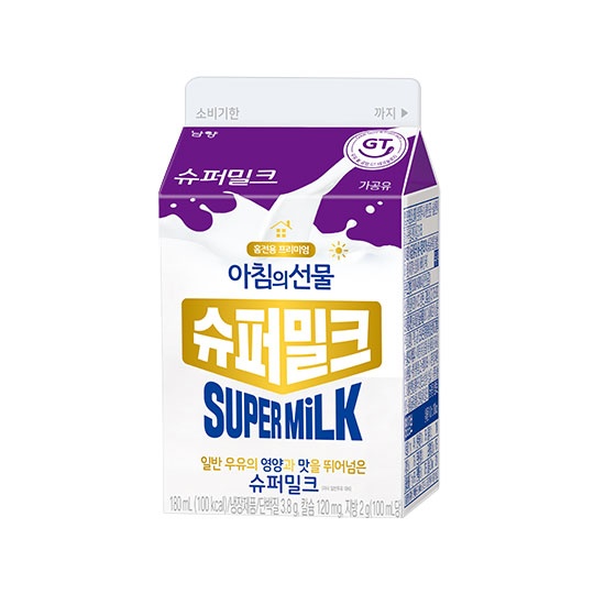 [가정배달] 아침의 선물 슈퍼밀크(180ml)