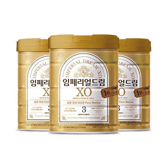 [3단계 첫돌부터 24개월까지] 임페리얼드림XO 골드 800g * 3캔